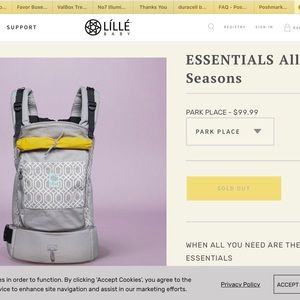 Líllébaby Essentials All Seasons 360 Baby Carrier